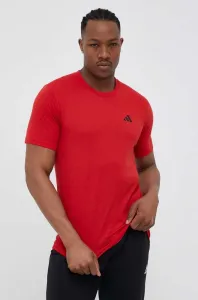 Tréninkové tričko adidas Performance Train Essentials Feelready červená barva