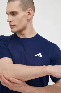 Tréninkové tričko adidas Performance Train Essentials tmavomodrá barva