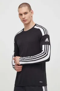 Tričko s dlouhým rukávem adidas Performance GN5792 pánské, černá barva, hladké, GN5792