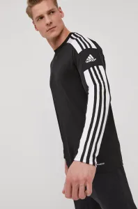 Tričko s dlouhým rukávem adidas Performance GN5792 pánské, černá barva, hladké