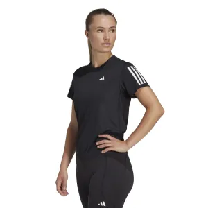 Běžecké tričko adidas Performance Own the Run černá barva #4942494