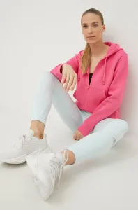 Mikina adidas Performance dámská, růžová barva, hladká #2033041