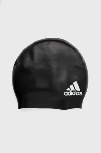 Plavecká čepice adidas Performance FJ4969 černá barva