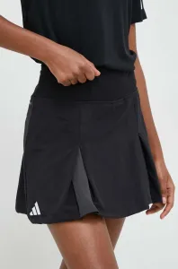 Sukně adidas Performance černá barva, mini, áčková, HS1459