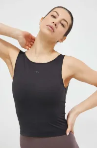 Top na jógu adidas Performance Yoga Studio černá barva