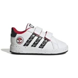 Dětské sneakers boty adidas GRAND COURT Spider-man bílá barva