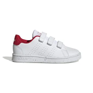 Dětské sneakers boty adidas ADVANTAGE CF C bílá barva
