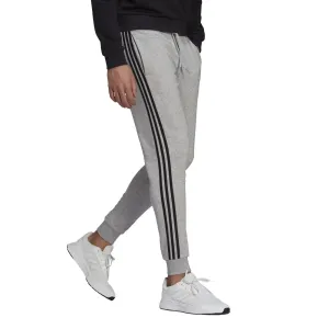 Kalhoty adidas GM1091 pánské, šedá barva, s aplikací