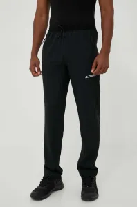Outdoorové kalhoty adidas TERREX Liteflex černá barva