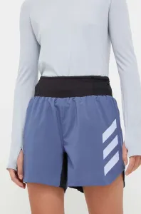 Sportovní šortky adidas TERREX Agravic dámské, s potiskem, high waist