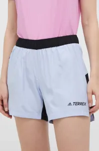 Sportovní šortky adidas TERREX dámské, vzorované, medium waist