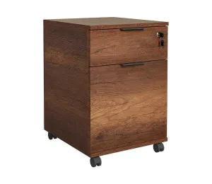 Adore Furniture Kancelářský kontejner 61x41 cm hnědá #5474894