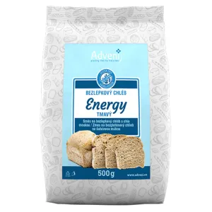 Adveni Bezlepkový Energy chléb s chia moukou 500 g #1154139