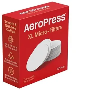 AeroPress XL papírové filtry pro kávovar, 200 ks