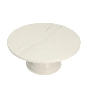 Affekdesign Porcelánový podnos LOUISE GREY Patera 25 cm bílý