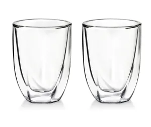 Affekdesign Sada dvoustěnných sklenic PETER II 300 ml