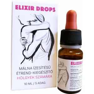 Elixír - výživový doplněk na rostlinné bázi, pro ženy (10 ml) - malina