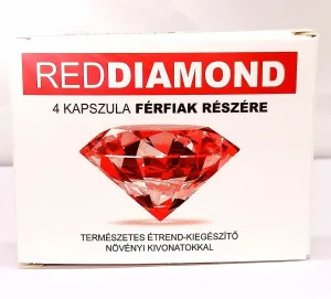 Red Diamond - přírodní výživový doplněk pro pány (4ks)