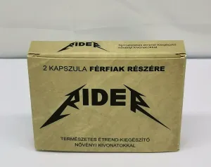 Rider - přírodní výživový doplněk pro pány (2ks)