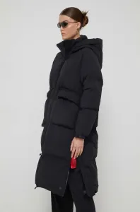 Péřová bunda After Label dámská, černá barva, zimní #5629460