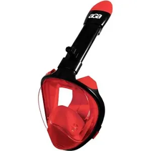 Aga Celoobličejová šnorchlovací maska S/M DS1121 černá/červená