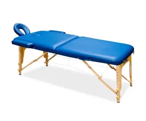 Aga Dřevěné masážní lehátko MR5150 Modré #5847968