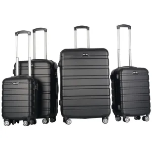 Aga Travel MR4659 černá sada 4 cestovních kufrů