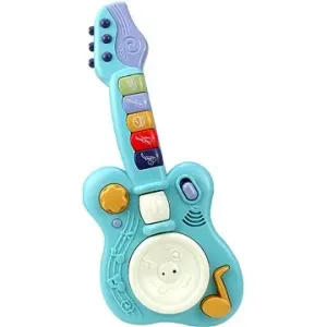 Aga4Kids Dětská interaktivní kytara, modrá