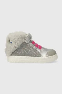 Dětské sneakers boty Agatha Ruiz de la Prada stříbrná barva