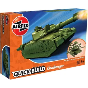 Airfix Quick Build tank J6022 Challenger Tank zelená