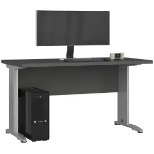 Ak furniture Volně stojící počítačový stůl BM-135 šedý