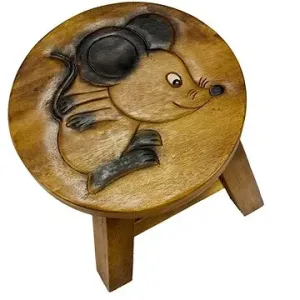Dřevěná dětská stolička - MYŠKA