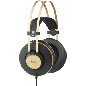 Studiové sluchátka Over Ear AKG Harman K92 AKGK92, černá, zlatá