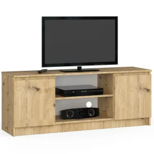 Ak furniture TV stolek Beron 140 cm dub artisan