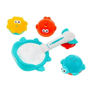 AKUKU - Hračky do vody koš s hračkami