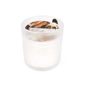 Albi Votivní svíčka ve skle Santalové dřevo a vanilka 45 g