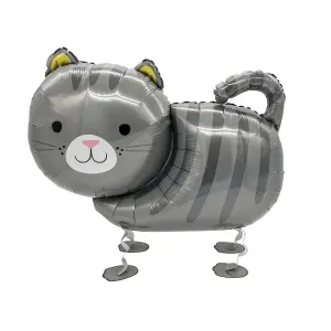 Amscan Chodící fóliový balón - Kočka