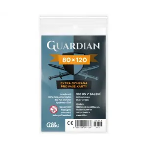 Obaly na karty Guardian pro karty 70 × 120 mm - 100 ks Albi
