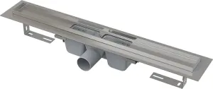 Alcadrain Podlahový žlab s okrajem pro perforovaný rošt APZ1-1450 APZ1-1450
