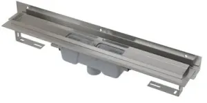 Alcaplast APZ1004-650 Flexible podlahový žlab s nastavitelným límcem ke stěně