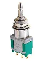 Alcoswitch - Te Connectivity Mpe106F Pushbtton Sw, Spdt, 6A, 125V, Solder Log