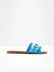 Aldo Fringie Pantofle Modrá #4463804
