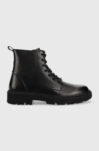 Kožené boty Aldo Redford pánské, černá barva #2039627