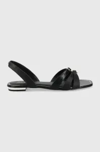 Sandály Aldo Marassi dámské, černá barva #4057842