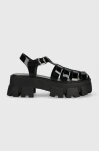 Sandály Aldo Suzy dámské, černá barva, na platformě #4057859