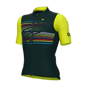 ALÉ Cyklistický dres s krátkým rukávem - LOGO PR-S - zelená #4712880