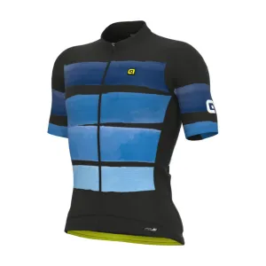 ALÉ Cyklistický dres s krátkým rukávem - PR-S TRACK - modrá M