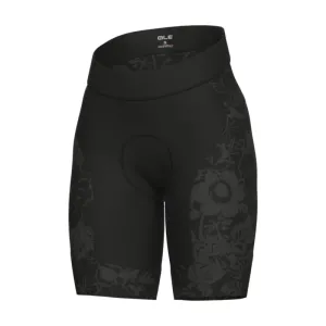ALÉ Cyklistické kalhoty krátké bez laclu - NADINE PRAGMA - černá