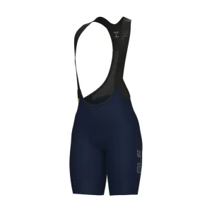 ALÉ Cyklistické kalhoty krátké s laclem - MAGIC COLOUR PR-E - modrá XL #5445317