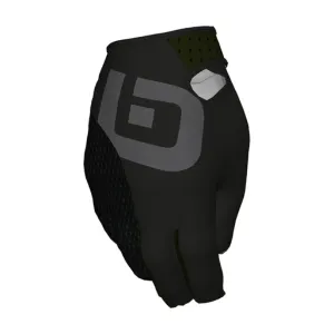 ALÉ Cyklistické rukavice dlouhoprsté - MTB FANGO - černá XL